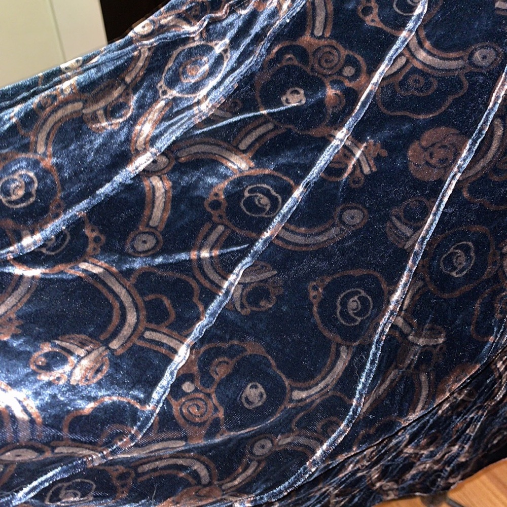 Vintage Velvet skirt Anne Klein- 2